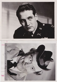 1950s-60s Look Magazine Hollywood Men Original Photos Collection (77)  - Featuring Burton, Heston, Hope, Tracy and Stewart 